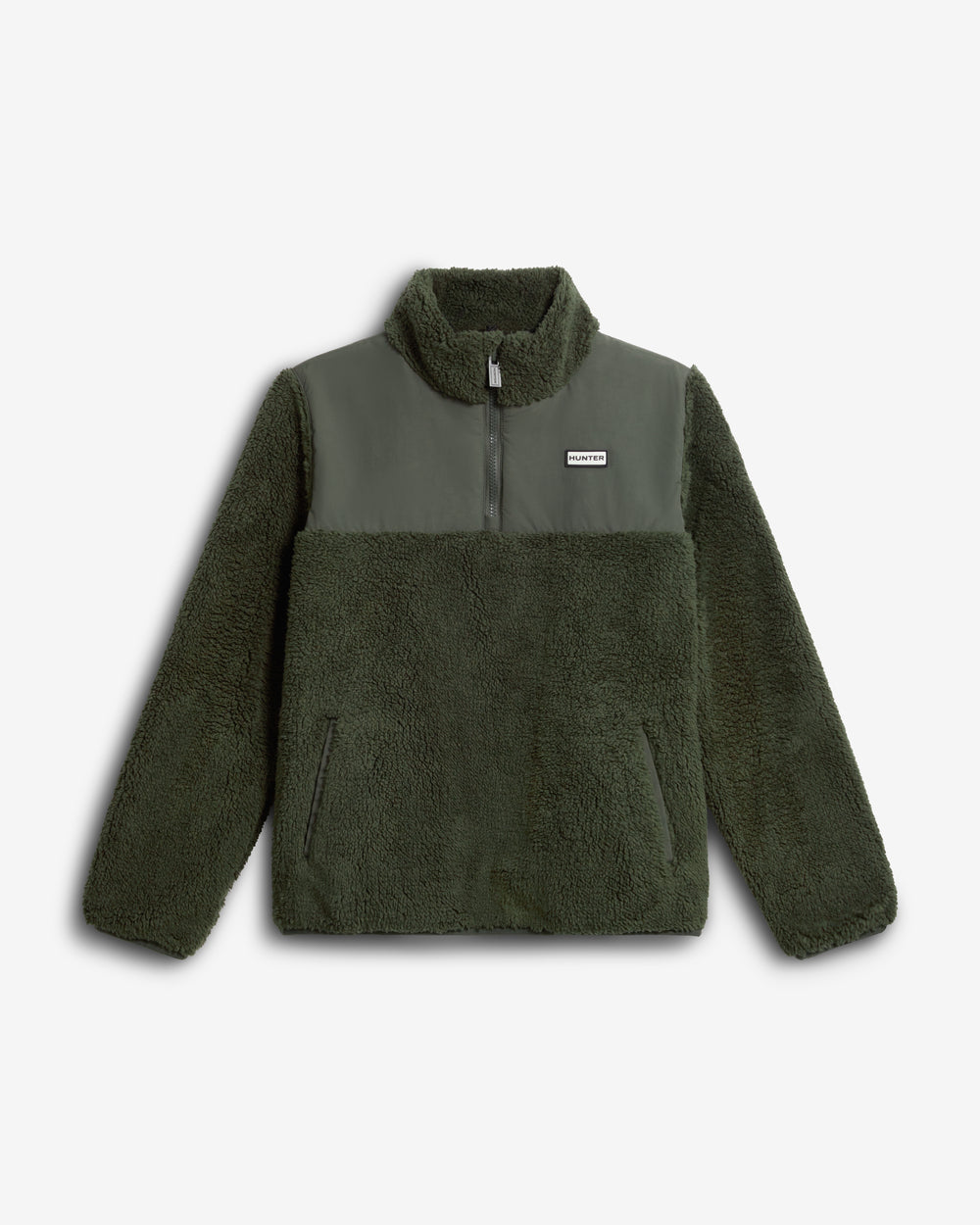 Kids Kambaba Emil Half Zip Borg Pullover