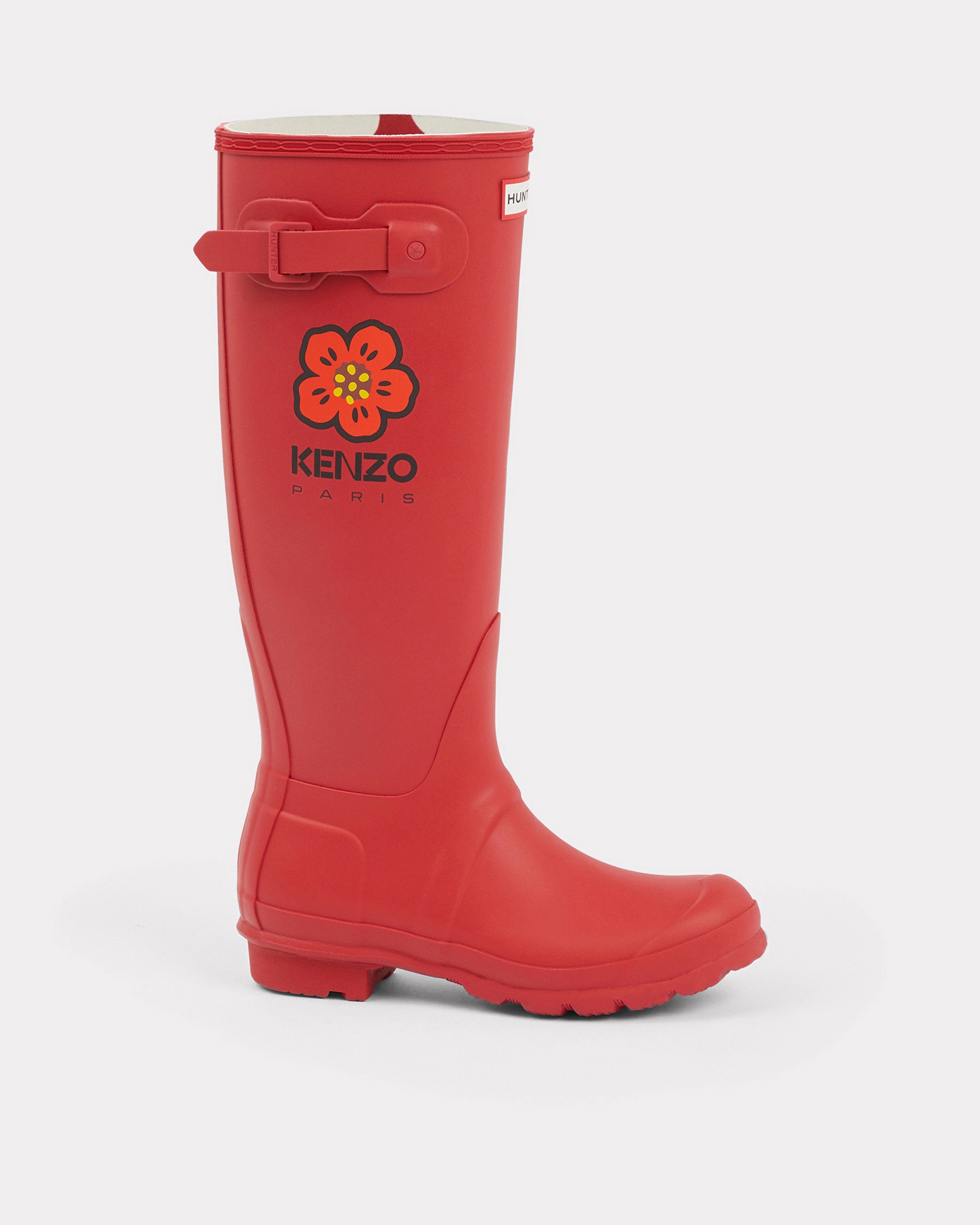 Hunter tall deals red boots