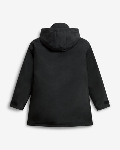 Kids Black Finn Cocoon Cloak Jacket