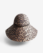 Displays the Leopard 'Hunter' branded unisex GANNI X Hunter Waterproof Bucket Hat