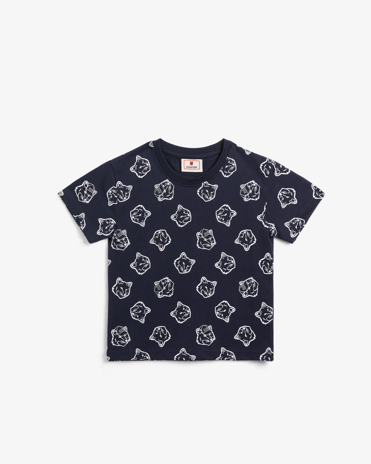 MAISON KITSUNÉ x Night Sky Fox Head T shirt
