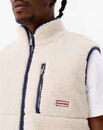 Men's Drill Borg Fleece Gilet