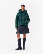 Women's Isla Tartan Jacquard Puffer Jacket