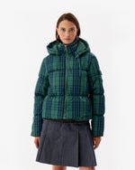 Women's Isla Tartan Jacquard Puffer Jacket