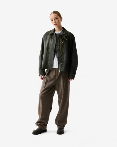Women’s Leith Oversized Waxed Jacket