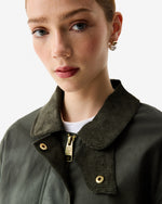 Women’s Leith Oversized Waxed Jacket