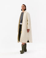 Fionn Long Quilted Coat