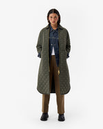 Fionn Long Quilted Coat