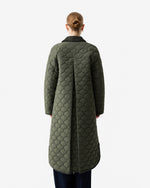 Fionn Long Quilted Coat