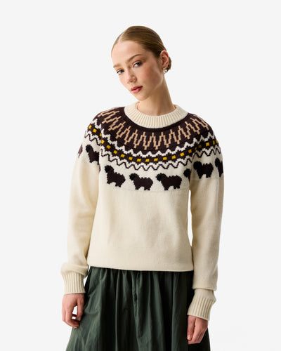 Ashie Fair Isle Crew Neck Jumper