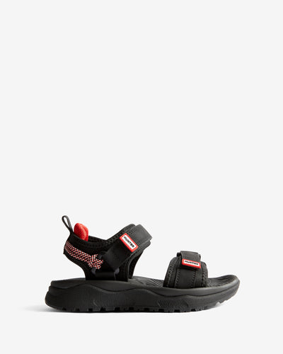 Kids Black Toronto Sandal