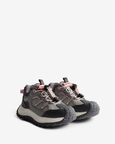Kids Grey Zigzac Sneaker