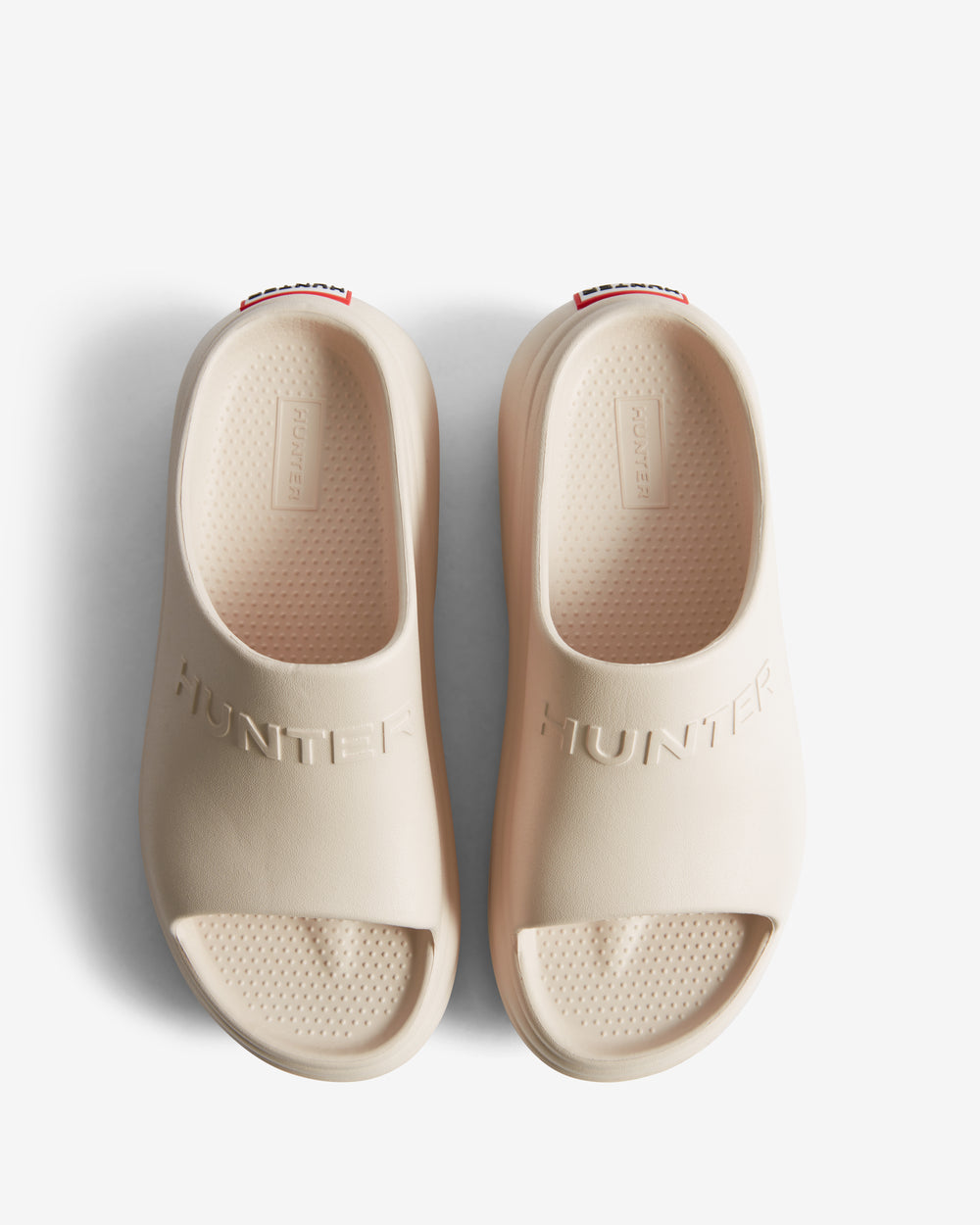 Women's Light Beige Fog Pool Mule