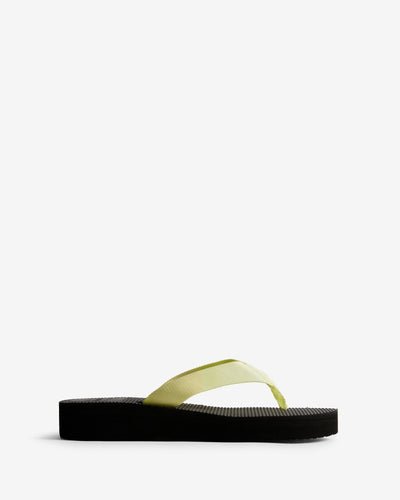 Women's Hunter Yellow Lune Valley Flip Flop