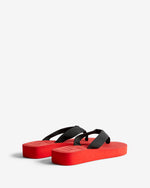 Women's Military Red Lune Valley Flip Flop
