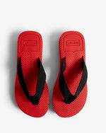 Women's Military Red Lune Valley Flip Flop