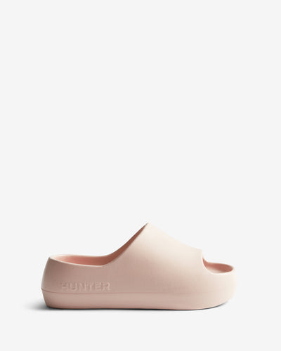 Women's Light Pink Moss Pool Flip Flops