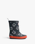 MAISON KITSUNÉ X HUNTER Fox Head Kids First Contrast Boots