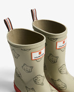 MAISON KITSUNÉ X HUNTER Fox Head Kids First Tonal Boots