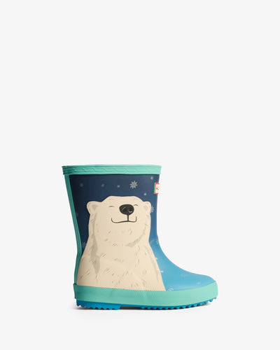 Original Kids First (18 Months-8 Years) Polar Bear Insulated Wellington Boots