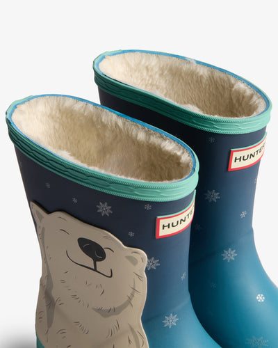 Original Kids First (18 Months-8 Years) Polar Bear Insulated Wellington Boots