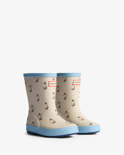 Original Kids First (18 Months-8 Years) Penguin Print Wellington Boots