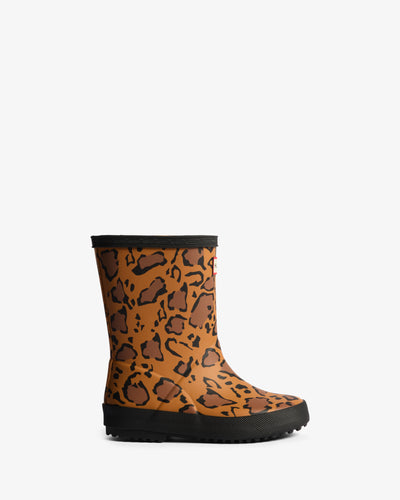 Original Kids First (18 Months-8 Years) Leopard Print Wellington Boots
