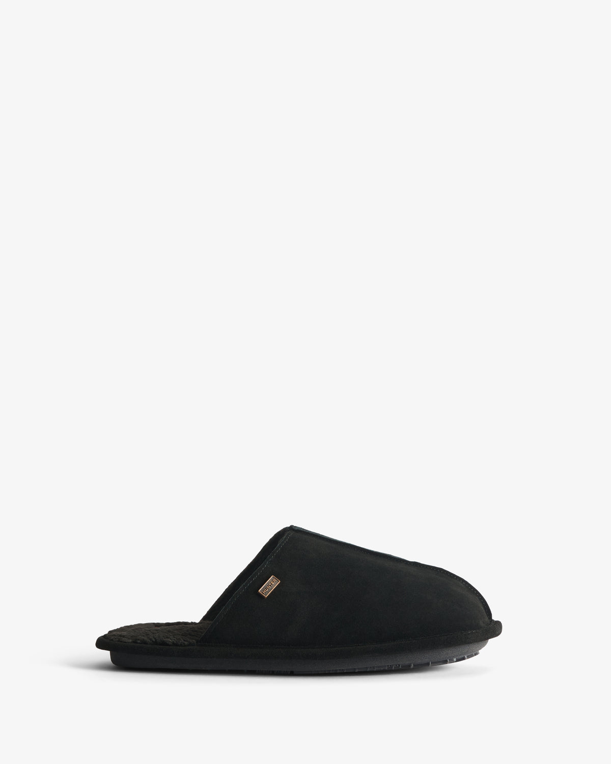 Men's Black Mule Slipper