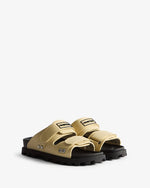 Unisex Vegan Synthetic Logo Sandal