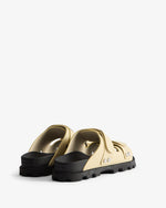 Unisex Vegan Synthetic Logo Sandal