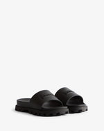 Unisex Vegan Synthetic Logo Slider