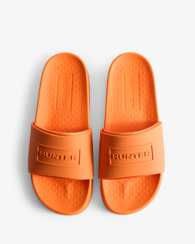Unisex Core Embossed Silicon Logo Slider