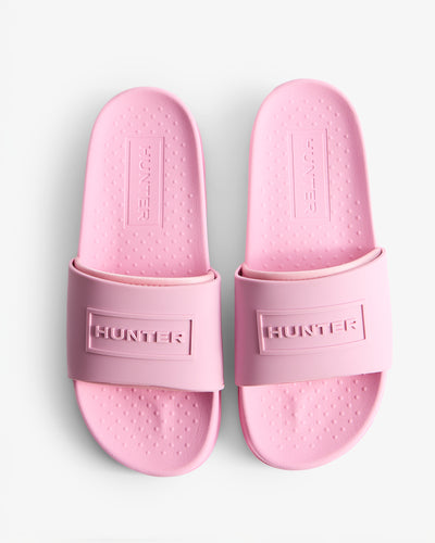 Unisex Core Embossed Silicon Logo Slider