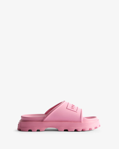 Unisex Moulded Stacked Silicon Logo Slider