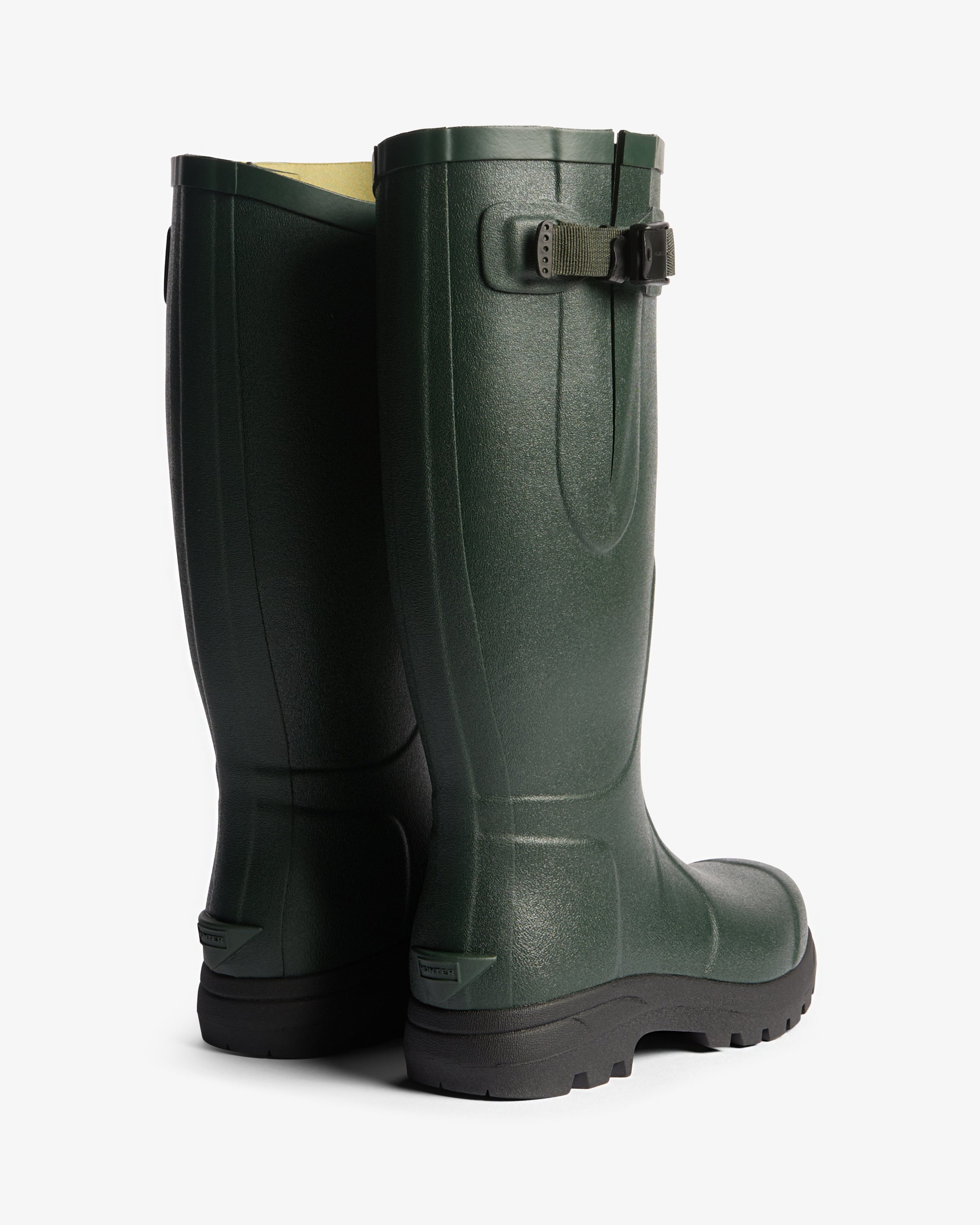 Unisex Dark Olive Balmoral MKII Side Adjustable Wellington Boot