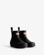 Women's Tartan Lining Chelsea Boots
