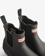 Women's Tartan Lining Chelsea Boots