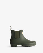Women's Tartan Lining Chelsea Boots