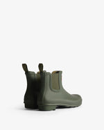 Women's Tartan Lining Chelsea Boots