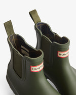 Women's Tartan Lining Chelsea Boots