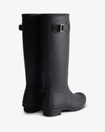 Women's Tartan Lining Tall Wellington Boots