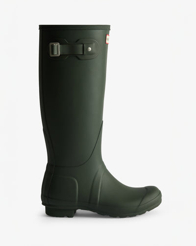 Women's Tartan Lining Tall Wellington Boots