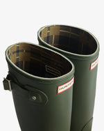 Women's Tartan Lining Tall Wellington Boots
