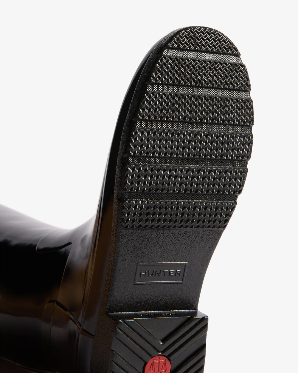 Women's Refined Slim Fit Gold Trim Tall Gloss Wellington Boot