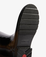 Women's Refined Slim Fit Gold Trim Tall Gloss Wellington Boot