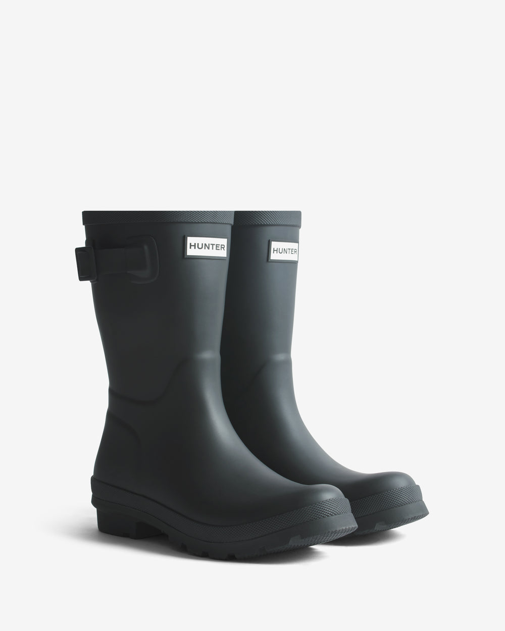 Women's Black Highgrove Short Wellington Boot