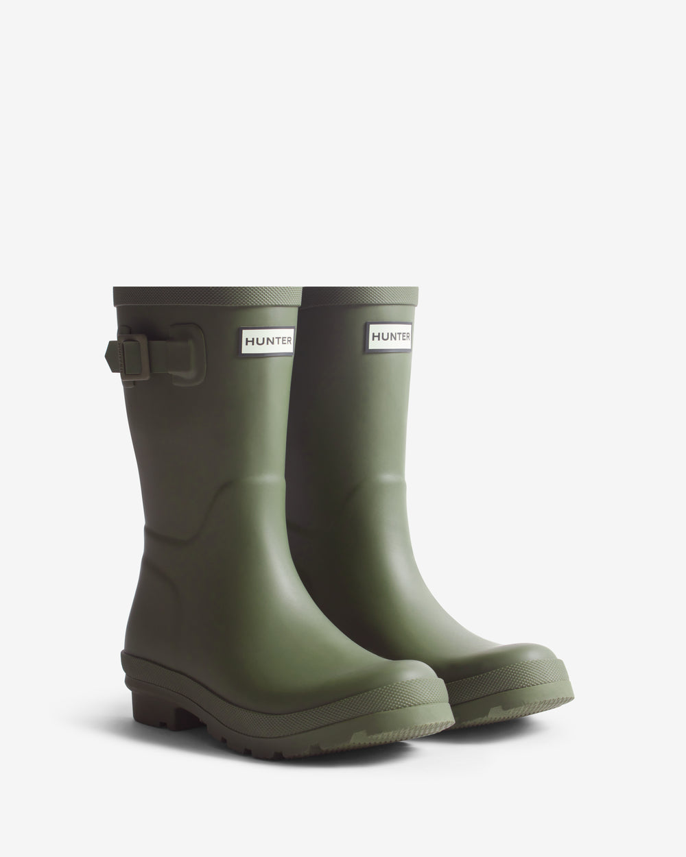 Women's Dark Olive Highgrove Short Wellington Boot