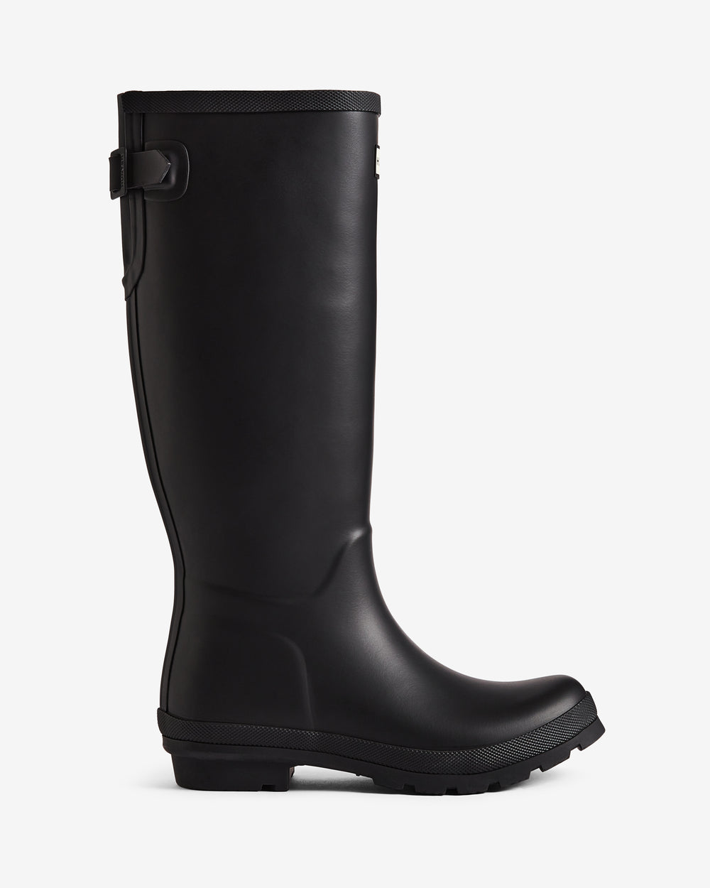 Women's Black Highgrove Tall Back Adjustable Wellington Boot