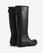 Women's Black Highgrove Tall Back Adjustable Wellington Boot