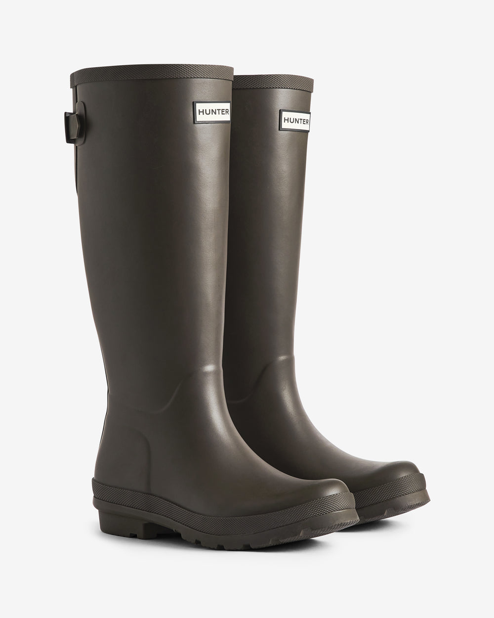 Women's Ground Coffee Highgrove Tall Back Adjustable Wellington Boot